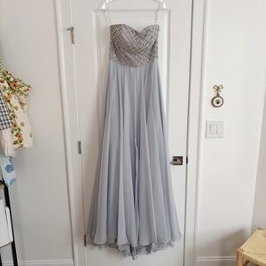 Sherri Hill Strapless Gown